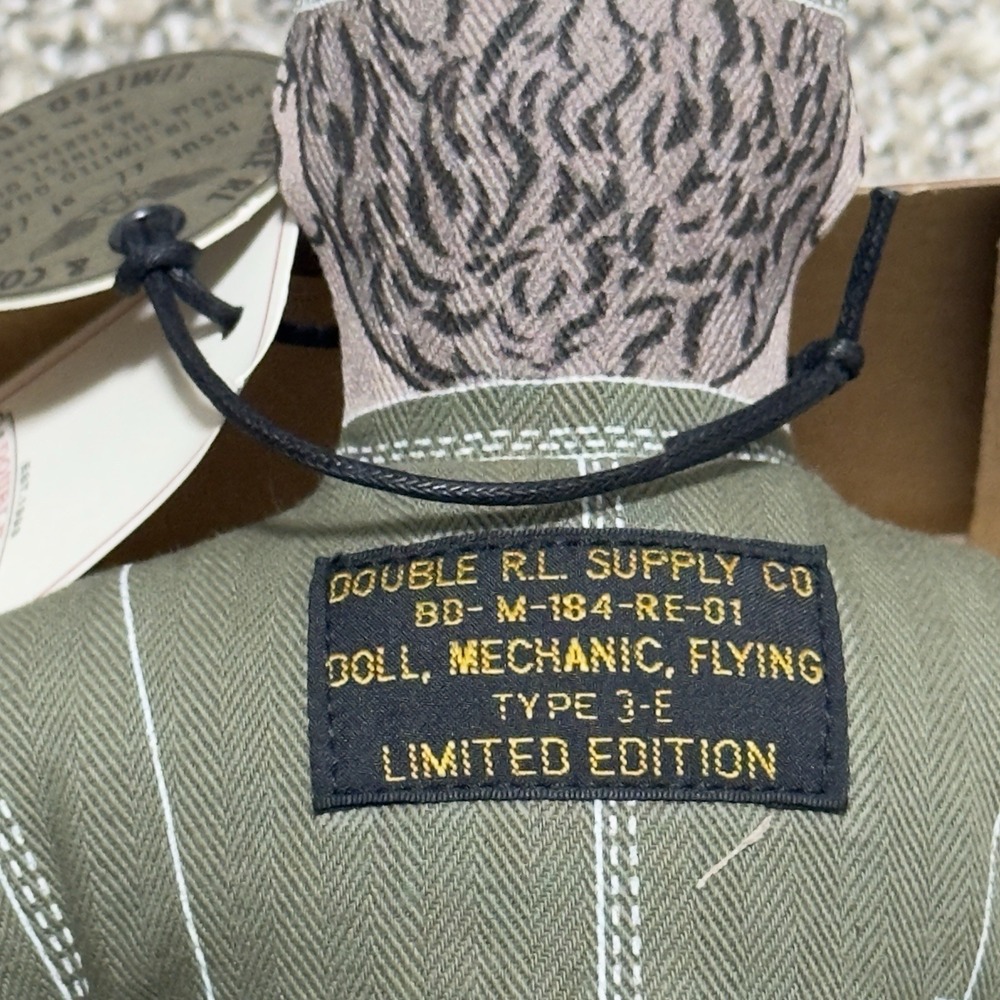 RRL Ralph Lauren Limited-Edition Mechanic Doll -RARE 11/100 NIB - Picture 6 of 7